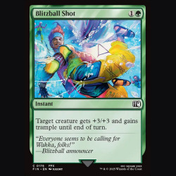 Blitzball Shot - NM - No Foil - ES