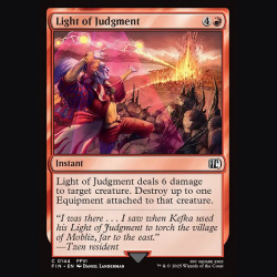 Light of Judgment - NM - No Foil - ES
