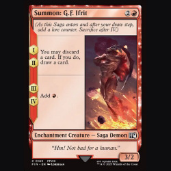Summon: G.F. Ifrit - NM - No Foil - ES