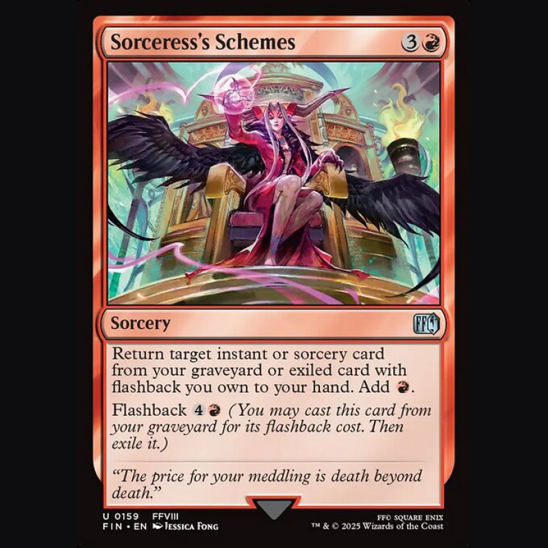 Sorceress's Schemes - NM - No Foil - ES