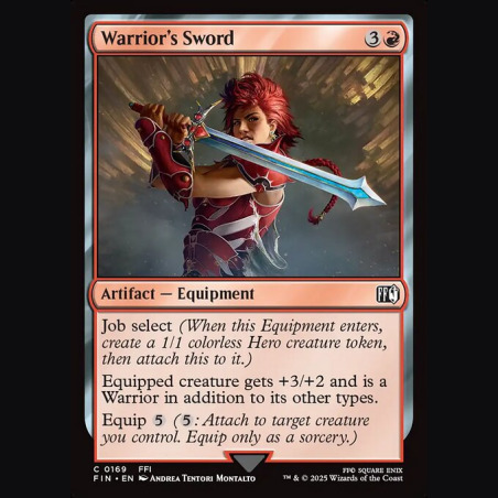 Warrior's Sword - NM - No Foil - EN