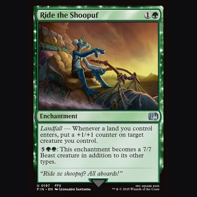 Ride the Shoopuf - NM - No Foil - EN