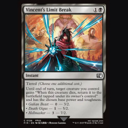 Vincent's Limit Break - NM - No Foil - EN