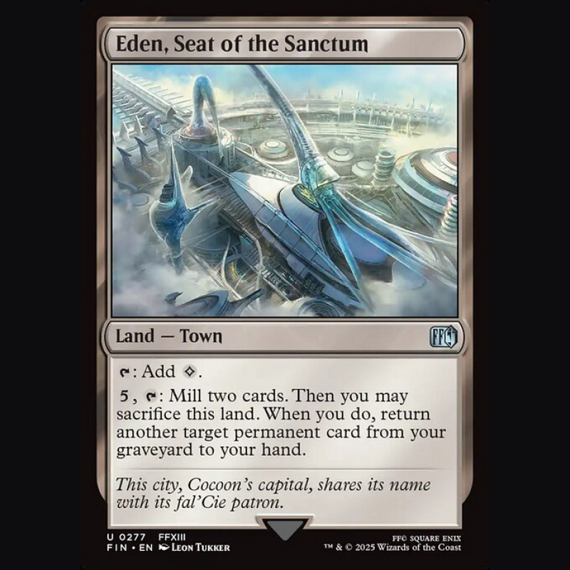 Eden Seat of the Sanctum - NM - No Foil - EN