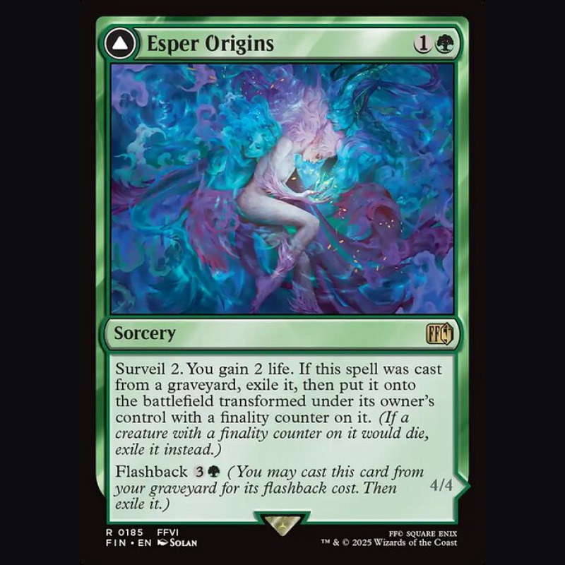 Esper Origins // Summon: Esper Maduin - NM - No Foil - EN