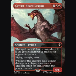 Cavern-Hoard Dragon - NM - Foil - ES