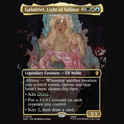 Galadriel Light of Valinor - NM - No Foil - EN