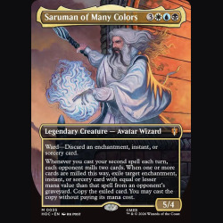 Saruman of Many Colors - NM - Foil - EN