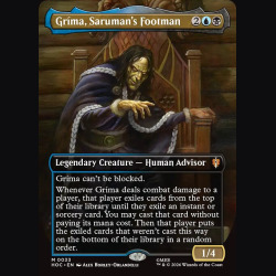 Gríma Saruman's Footman - NM - No Foil - EN