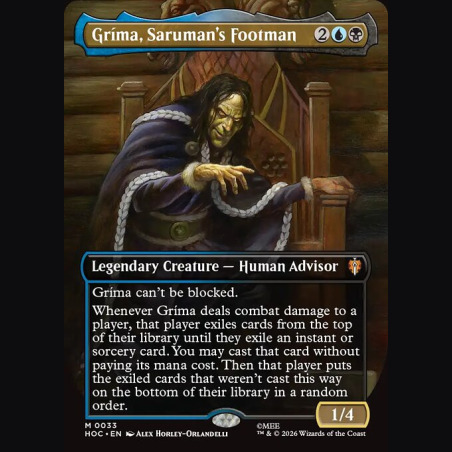 Gríma Saruman's Footman - NM - No Foil - EN