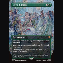 Elven Chorus - NM - No Foil - EN