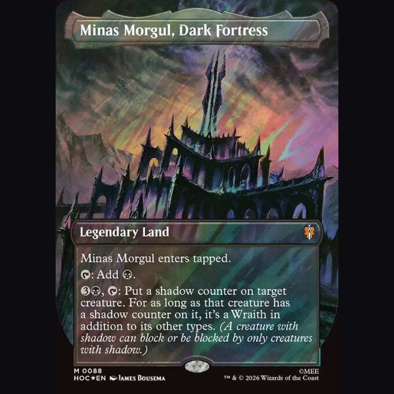 Minas Morgul Dark Fortress - NM - Surge Foil - EN