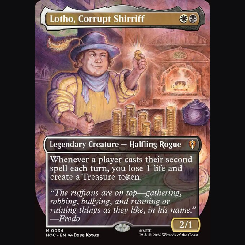 Lotho Corrupt Shirriff - NM - No Foil - EN