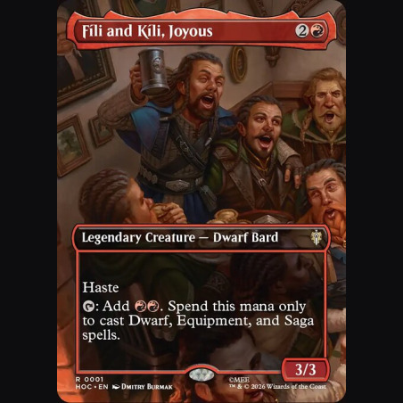 Fíli and Kíli Joyous - NM - No Foil - EN