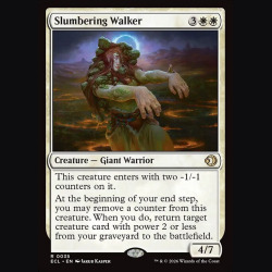 Slumbering Walker - NM - No Foil - ES