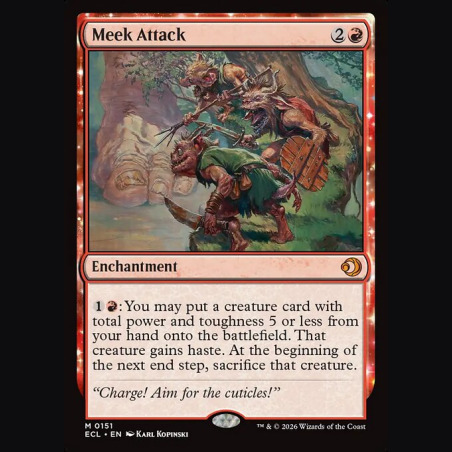 Meek Attack - NM - No Foil - ES