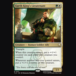 Earth King's Lieutenant - NM - No Foil - EN