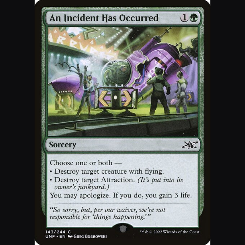 An Incident Has Occurred - NM - No Foil - EN
