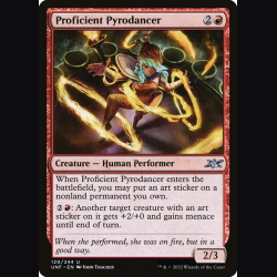 Proficient Pyrodancer - NM - No Foil - EN