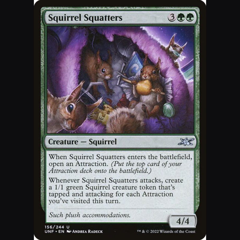 Squirrel Squatters - NM - No Foil - EN