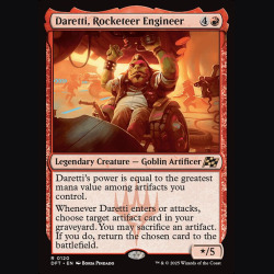 Daretti Rocketeer Engineer - NM - No Foil - EN