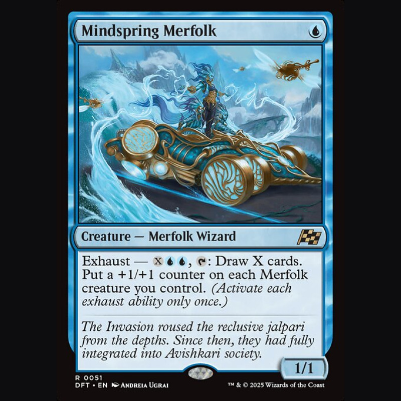 Mindspring Merfolk - NM - No Foil - EN