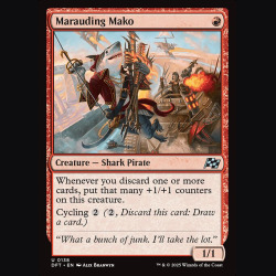 Marauding Mako - NM - No Foil - ES