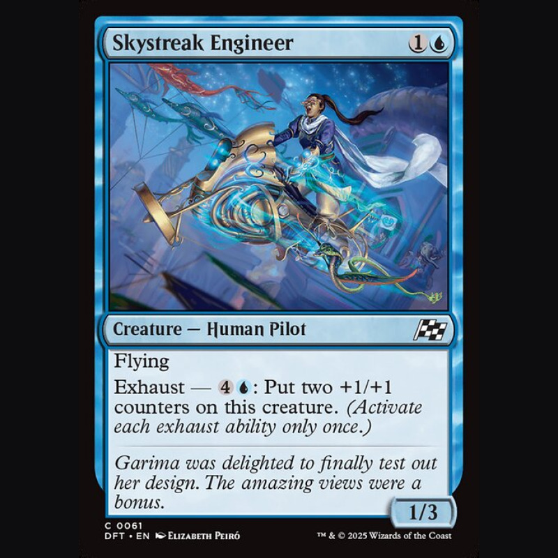 Skystreak Engineer - NM - No Foil - ES