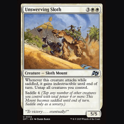 Unswerving Sloth - NM - No Foil - ES