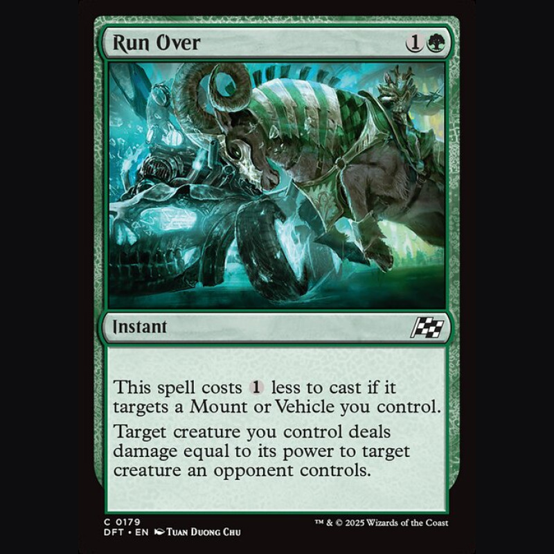 Run Over - NM - No Foil - ES