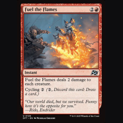 Fuel the Flames - NM - No Foil - ES