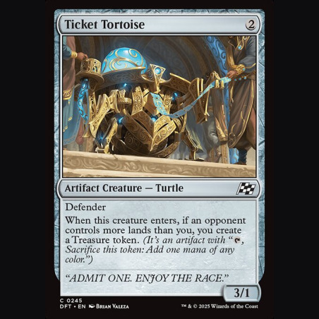 Ticket Tortoise - NM - No Foil - ES