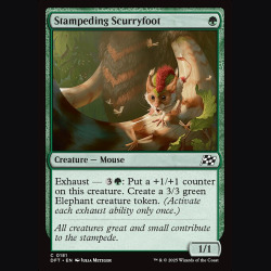 Stampeding Scurryfoot - NM - No Foil - ES