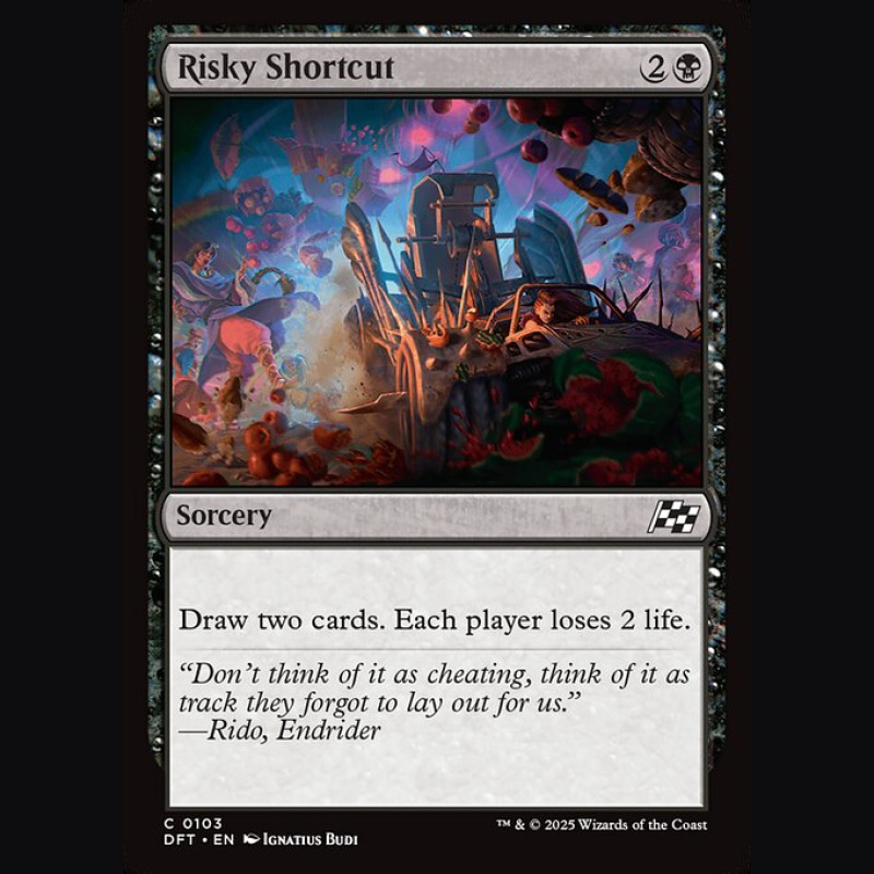 Risky Shortcut - NM - No Foil - ES