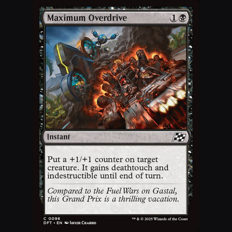 Maximum Overdrive - NM - No Foil - EN