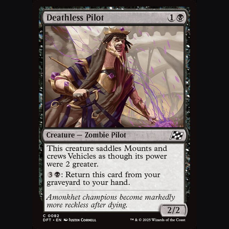 Deathless Pilot - NM - No Foil - EN