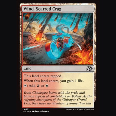 Wind-Scarred Crag - NM - Foil - EN