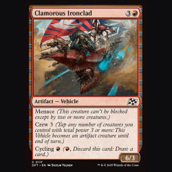 Clamorous Ironclad - NM - No Foil - EN
