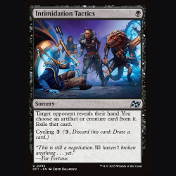 Intimidation Tactics - NM - Foil - EN