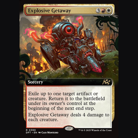 Explosive Getaway - NM - Foil - EN