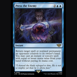 Press the Enemy - NM - No Foil - EN