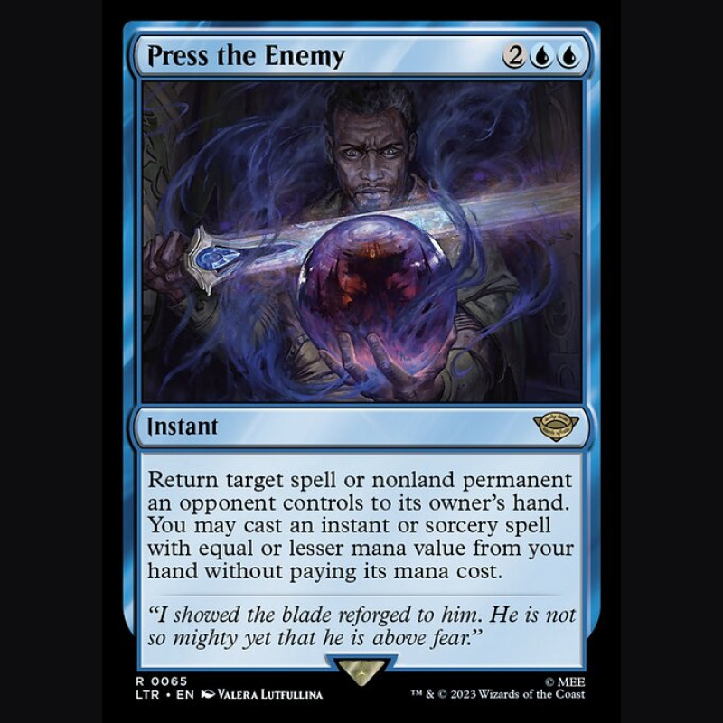 Press the Enemy - NM - No Foil - EN