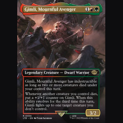 Gimli Mournful Avenger - NM - No Foil - ES