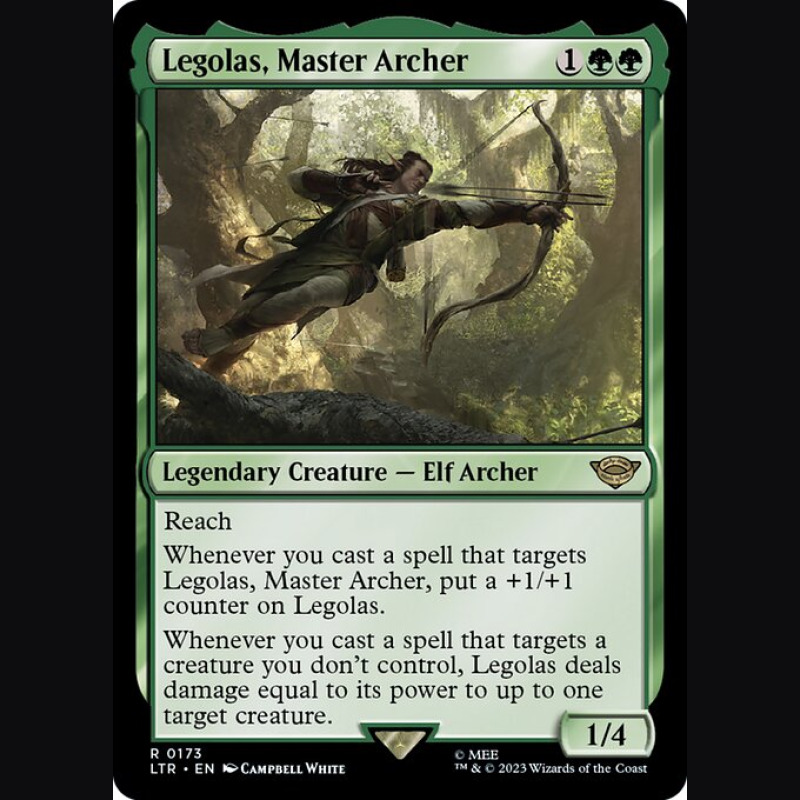 Legolas Master Archer - NM - No Foil - ES