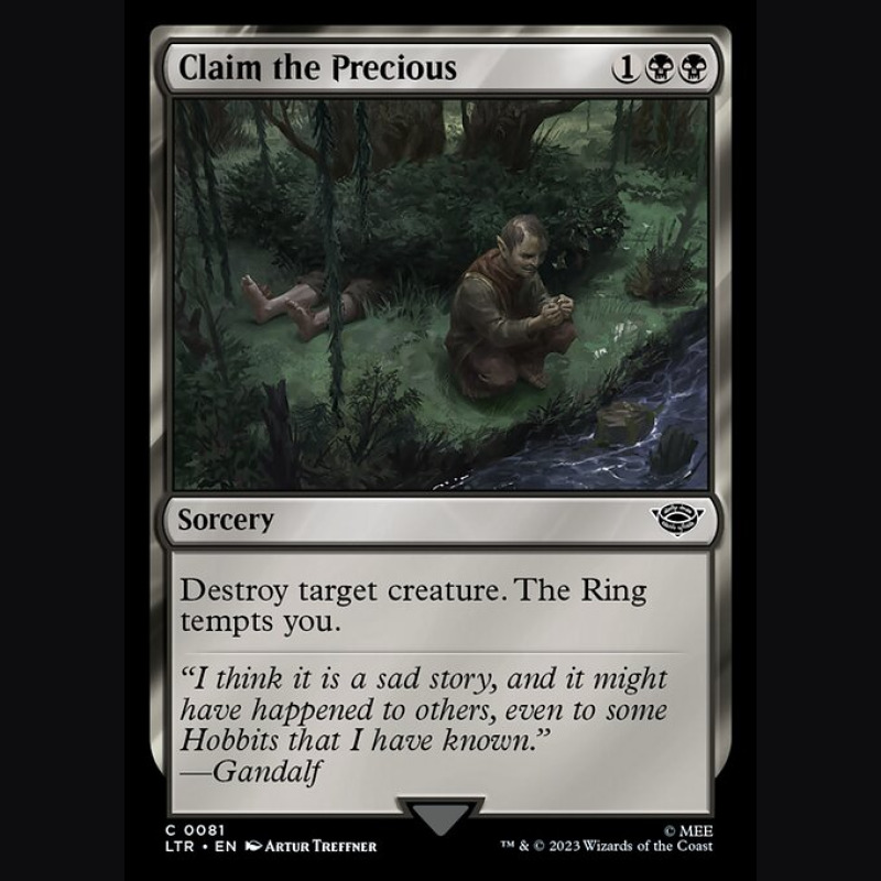 Claim the Precious - NM - No Foil - ES