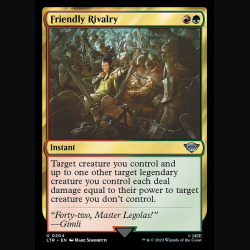 Friendly Rivalry - NM - No Foil - ES
