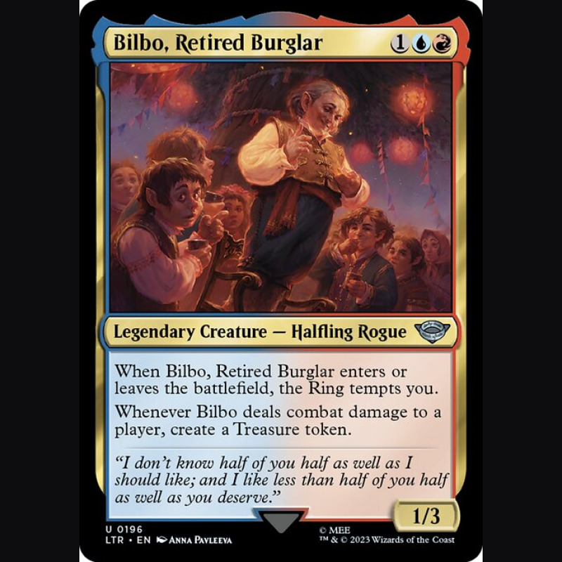 Bilbo Retired Burglar - NM - No Foil - ES