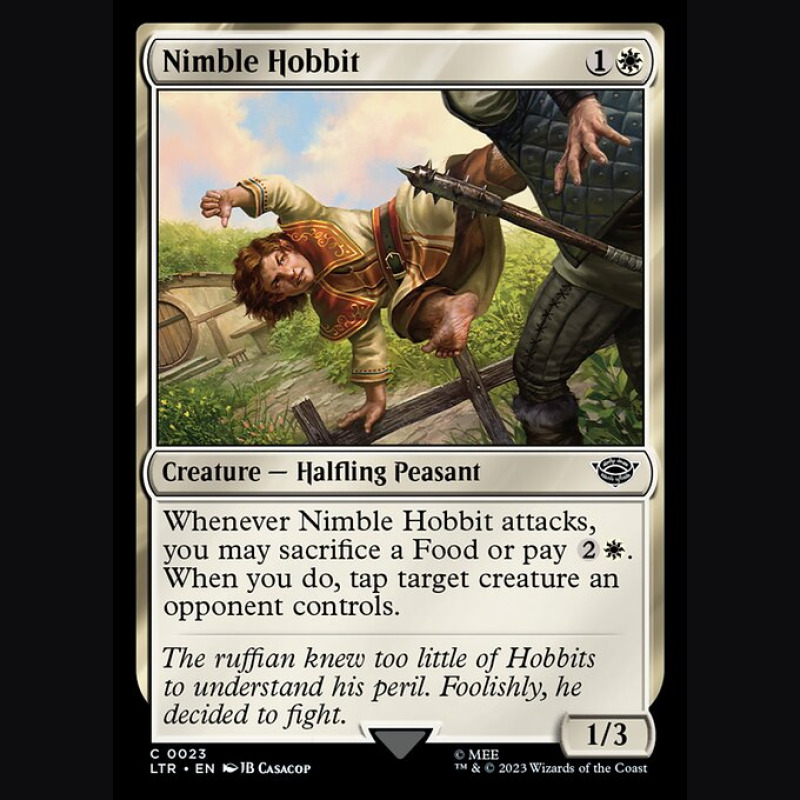 Nimble Hobbit - NM - No Foil - ES