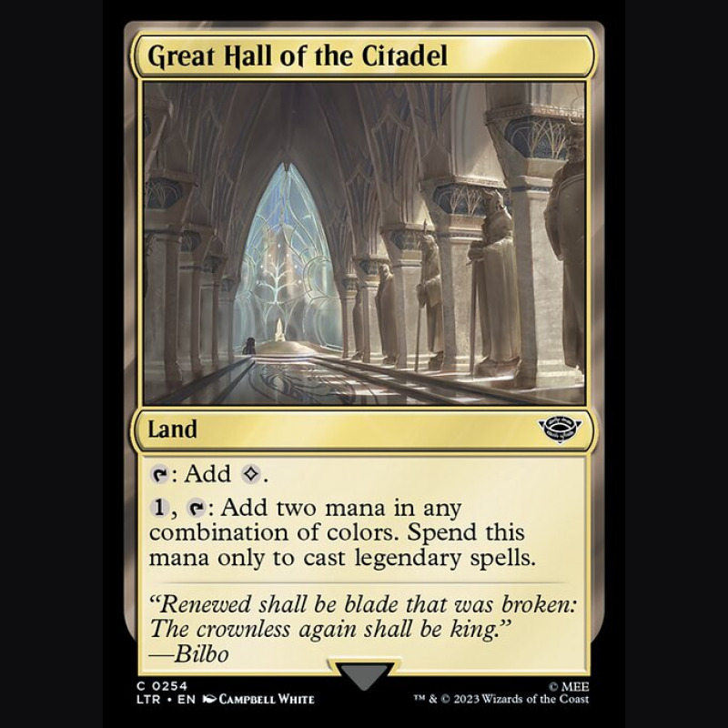 Great Hall of the Citadel - NM - No Foil - ES