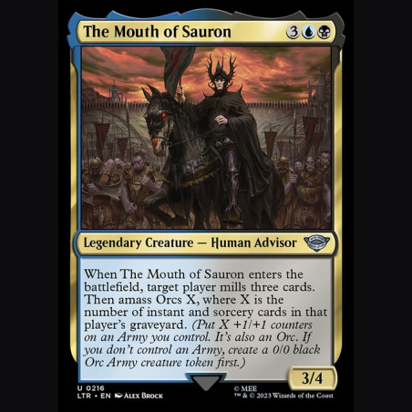 The Mouth of Sauron - NM - No Foil - ES